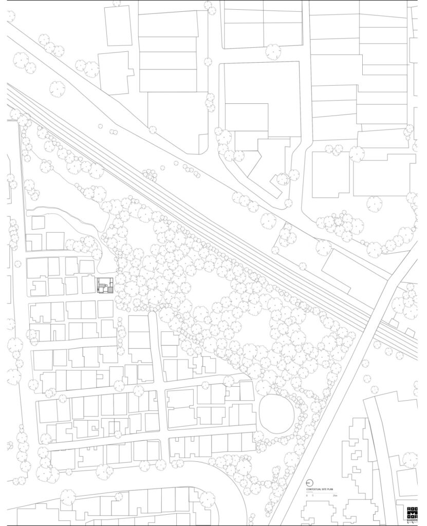 Site Plan. Tetris Garden , Surat, India, by Roomoor