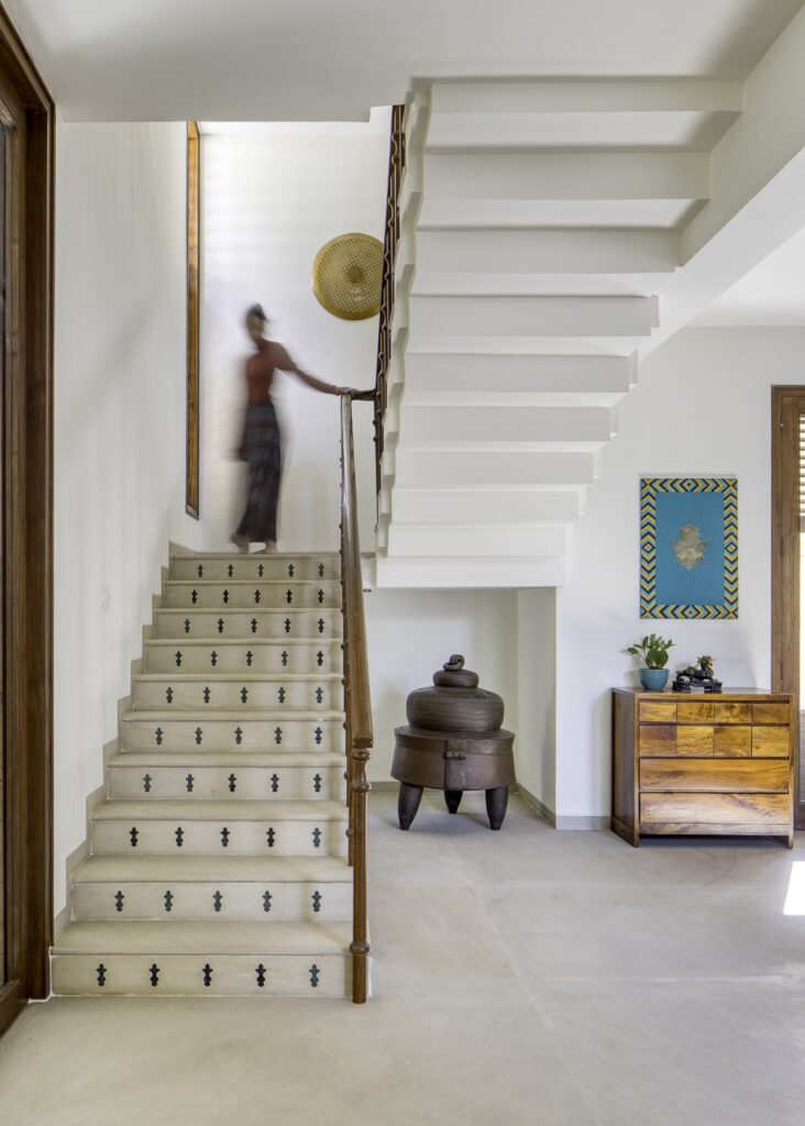 interior. Casa Aum, Ahmedabad, India, by Mistry Architects. Photograph by Umang Shah