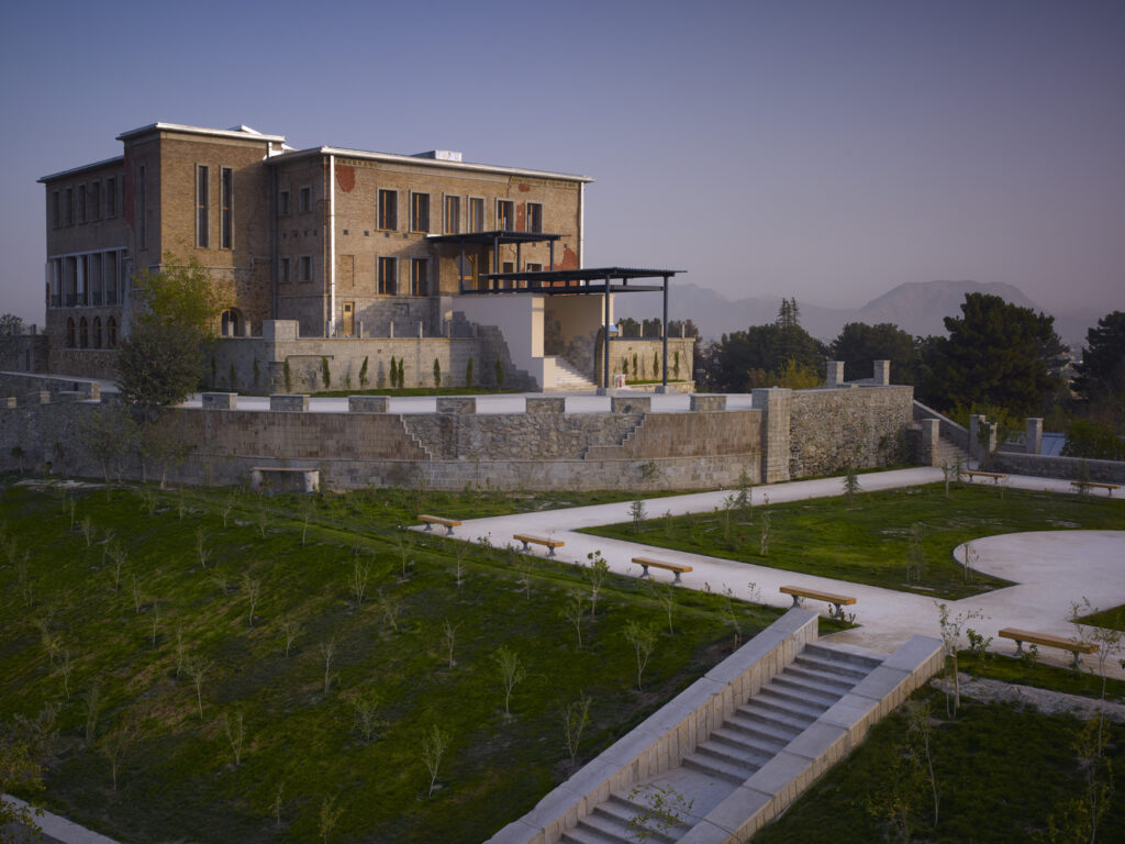 Exteriors. Chihilsitoon Garden Project by Aga Khan Trust for Culture. © Simon Norfolk / Aga Khan Trust for Culture