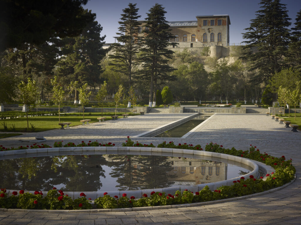 Exteriors. Chihilsitoon Garden Project by Aga Khan Trust for Culture. © Simon Norfolk / Aga Khan Trust for Culture