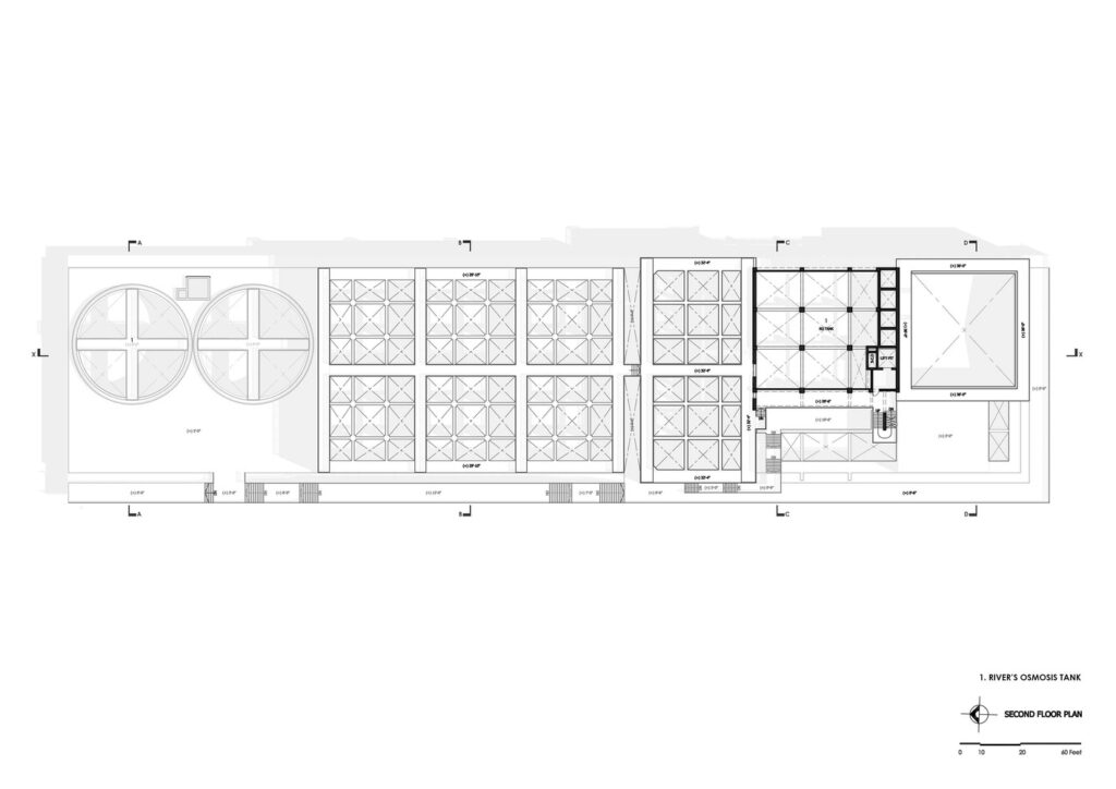 Second Floor Plan, ETP for Reefat Garments, Bangladesh. © SILT