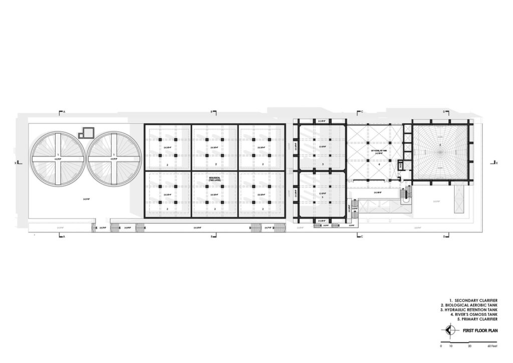 First Floor Plan, ETP for Reefat Garments, Bangladesh. © SILT