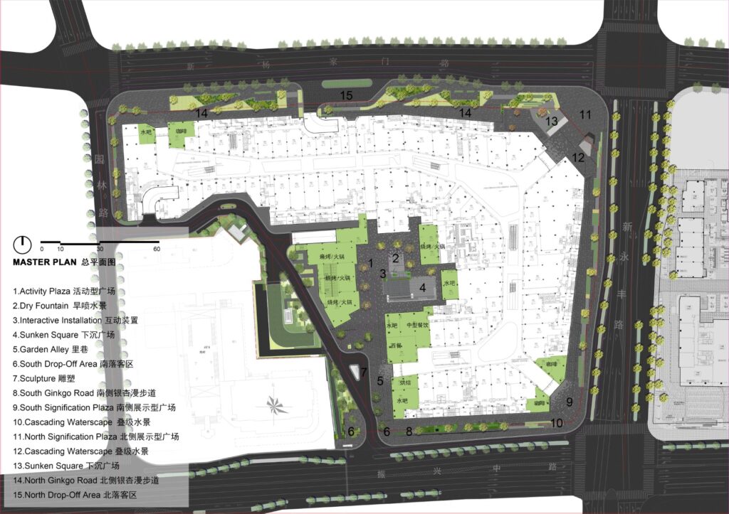 Tongxiang MixC Commercial Landscape Design, Tongxiang, China, by FLO Landscape Design (Shanghai) Co. Limited 39