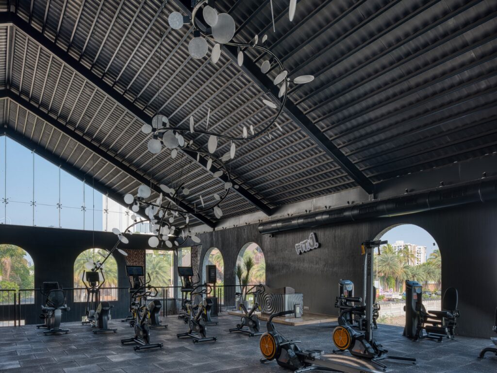 Physiofit – Rajkot’s Fitness Sanctuary, Gujarat, by Dhulia Architecture Design. © Umang Shah Photography 