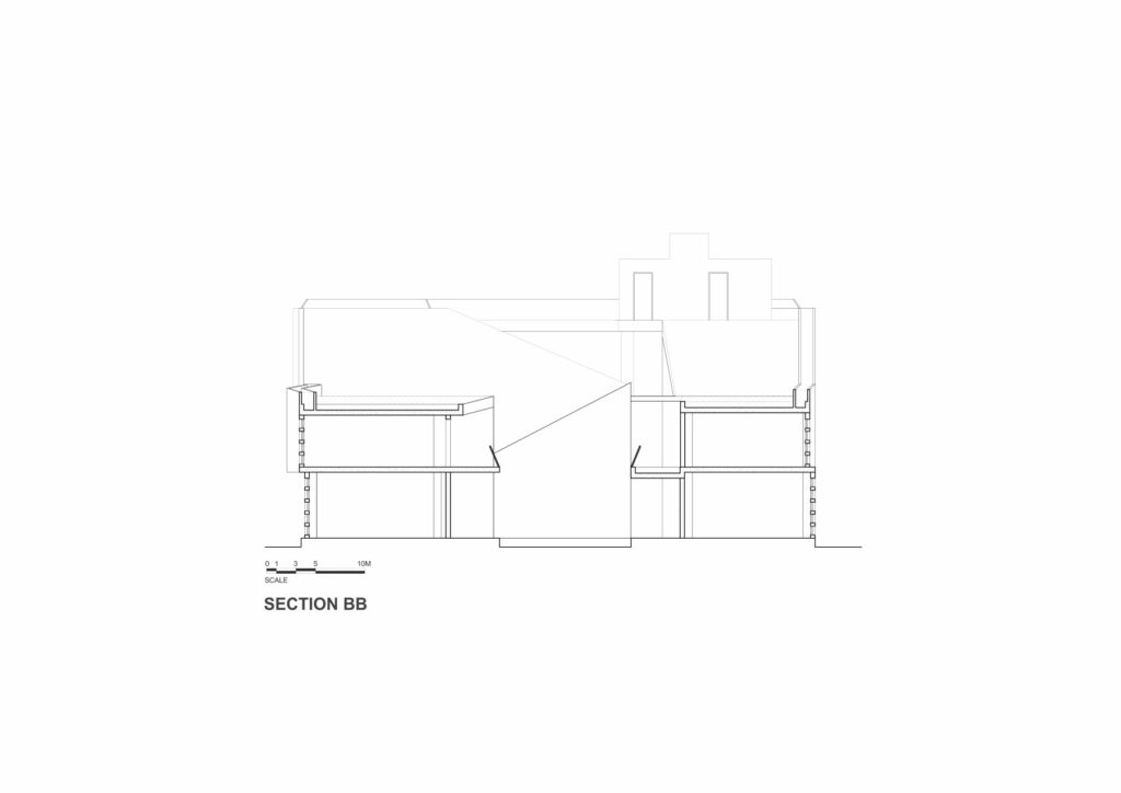 Section B-B. Sangam Elementary School. SferaBlu Architects