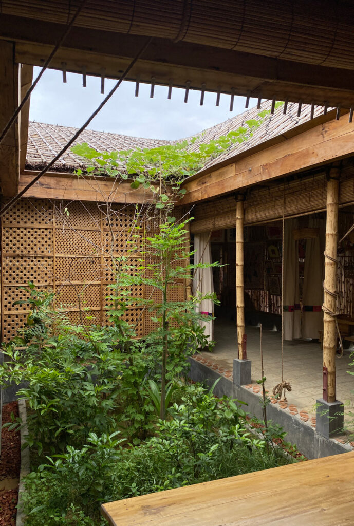 The healing garden. Rohingya Cultural Memory Centre, Ukhiya, Bangladesh, by Rizvi Hassan. © Rizvi Hassan