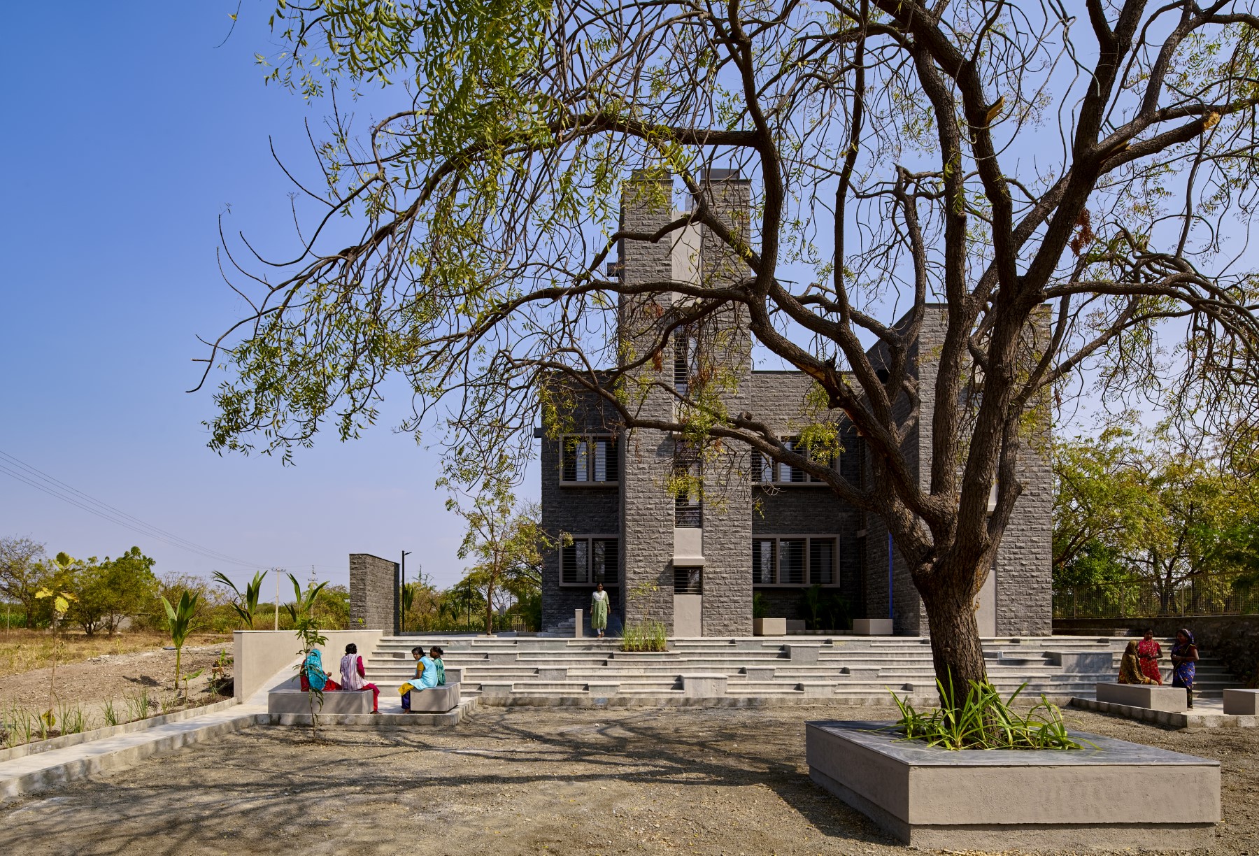 Women Empowerment Shelter, Studio PPBA. ©Hemant Patil