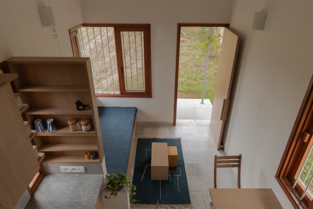 Day Arrangement. Tiny House by Harshit Singh Kothari, Tanvi Jain. © The Space Tracing Company