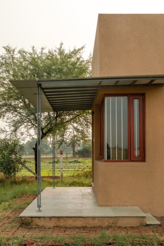 Verandah. Tiny House by Harshit Singh Kothari, Tanvi Jain. © The Space Tracing Company