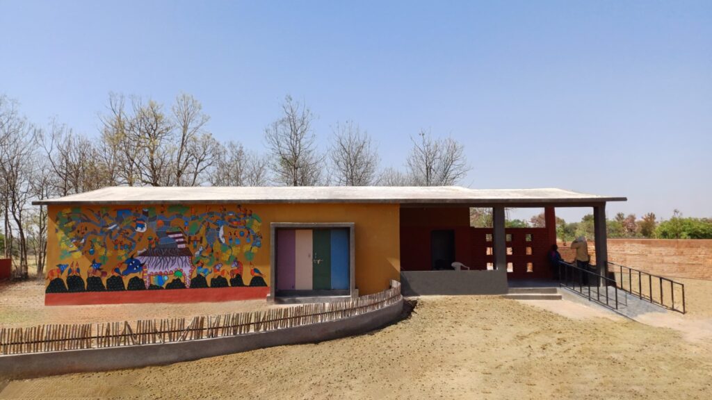 Aanganwadi, Chhatarpur, Madhya Pradesh, by Studio Infinity 