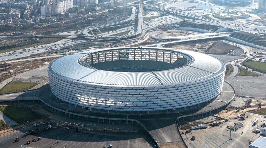 Baku Olympic Stadium. Source: Heerum Architects website