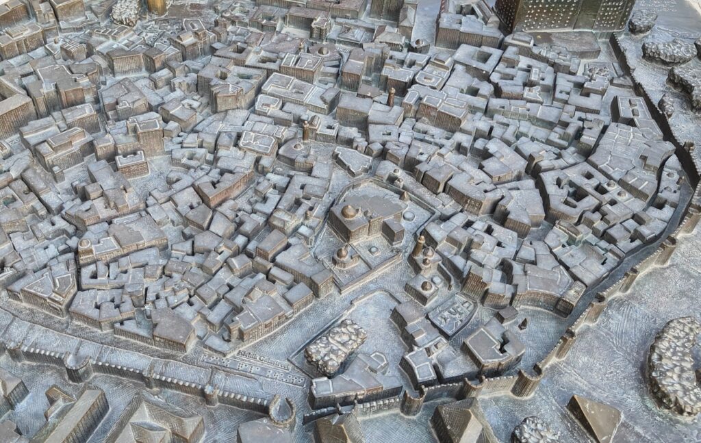 Model of Baku old city. © Suneet Paul