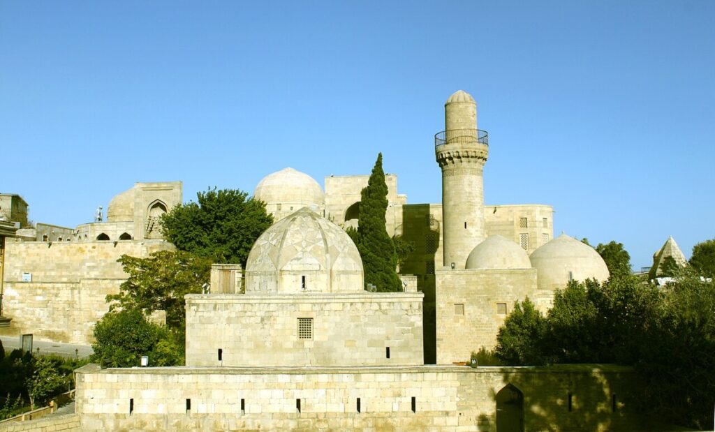 The picturesque view of the Shirvanshahs Palace in the Old City. © Urek Meniasholli