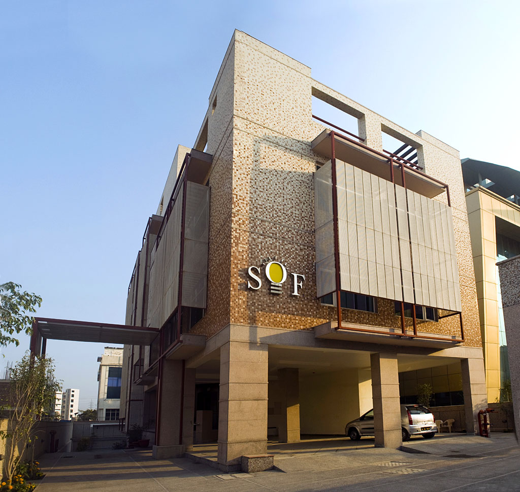 Office for Science Olympiad Foundation, Gurgaon. Photo Courtesy of Space Design Consultants