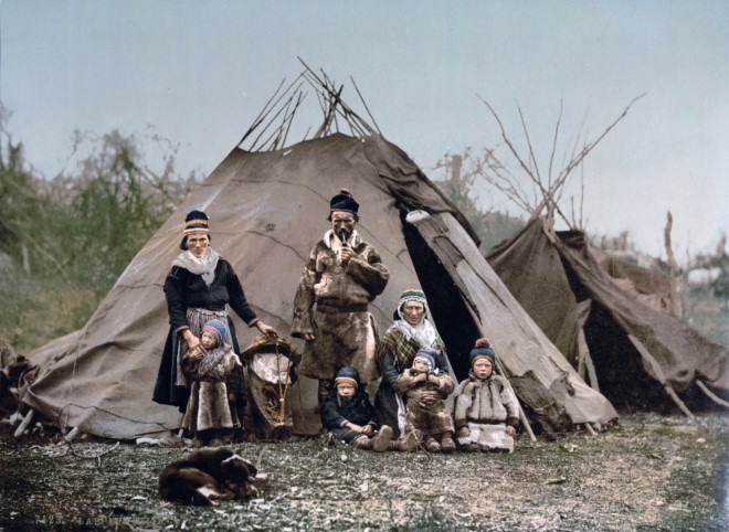 Saami Tent. © Wikimedia Commons