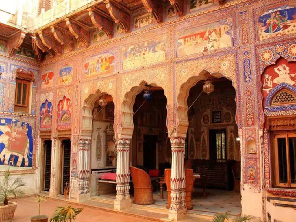 Haveli Nadine Le Prince, Fatehpur, Shekh © Rishi Raj Kapoor