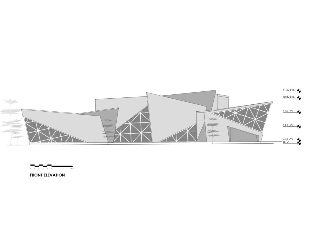 Amethyst Front Elevation