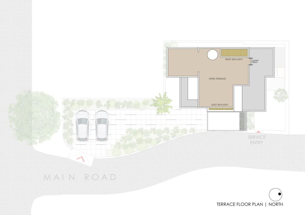 Humble Residence, Warangal, Andhra Pradesh, By Configoo Spaces 43 Terrace, Humble Residence. by Configoo Spaces
