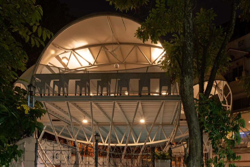 Elevated Dining Deck at RMV Club, Bengaluru, Karnataka, by Funktion Design 19 Elevated Dining Deck at RMV Club, Bengaluru, Karnataka, by Funktion Design 18