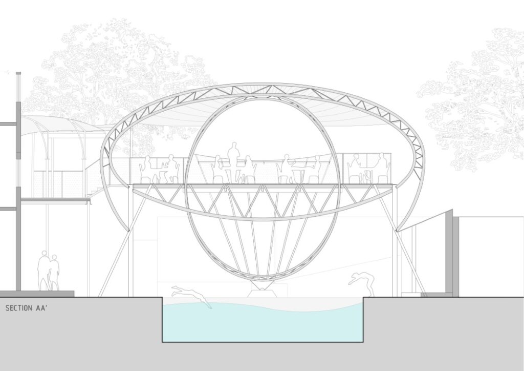 Elevated Dining Deck at RMV Club, Bengaluru, Karnataka, by Funktion Design 27 Elevated Dining Deck at RMV Club, Bengaluru, Karnataka, by Funktion Design 26