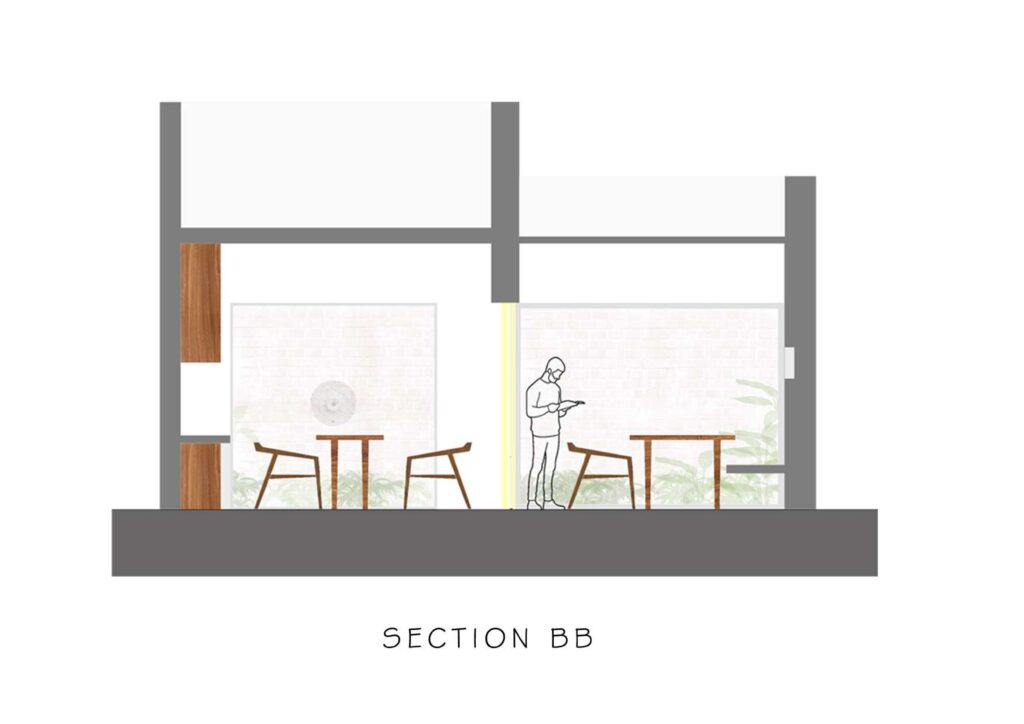 Z-Design Studio, Solapur, Maharashtra, by Z-Design Studio 21 Section BB. © Z-Design Studio
