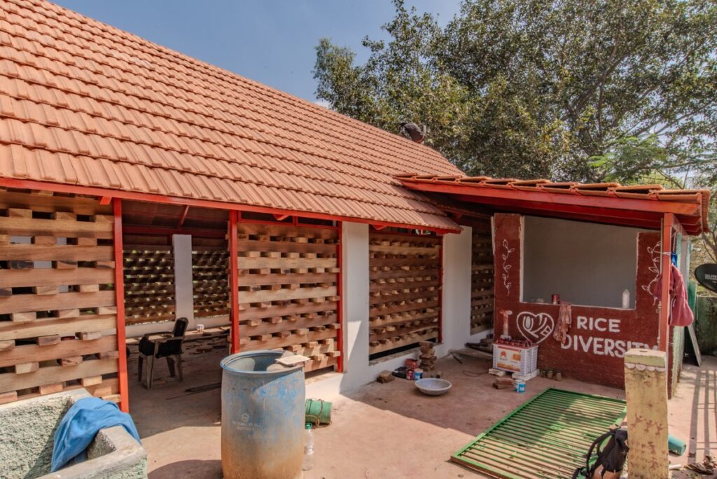 Rice Museum - During Construction, Karnataka, by RC Architects. © Antonin Mack (23)