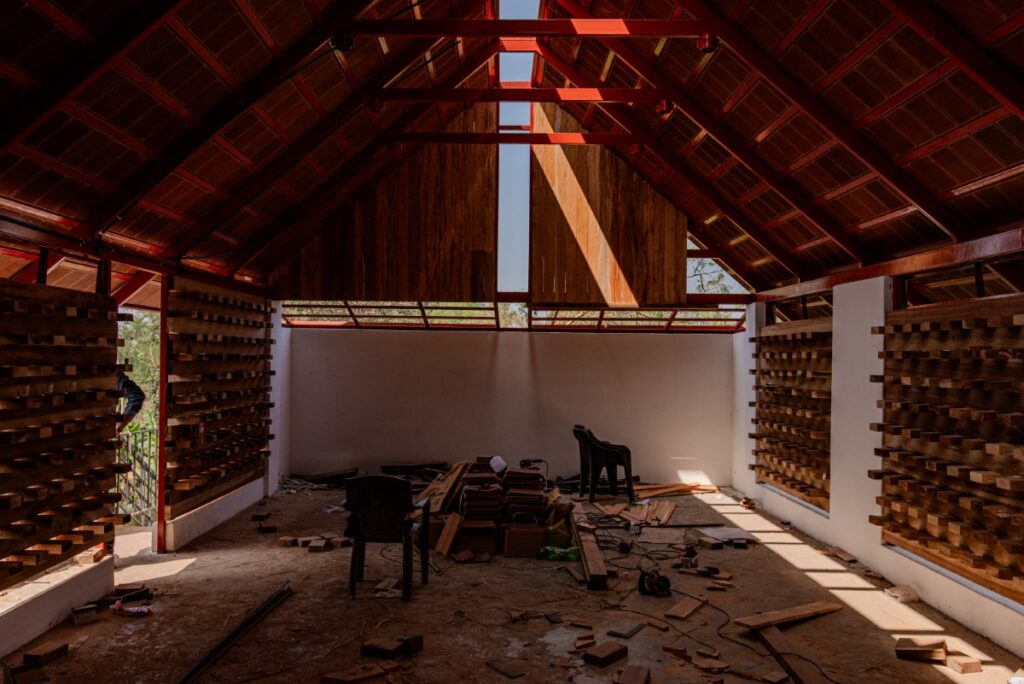 Rice Museum - During Construction, Karnataka, by RC Architects. © Antonin Mack (30)