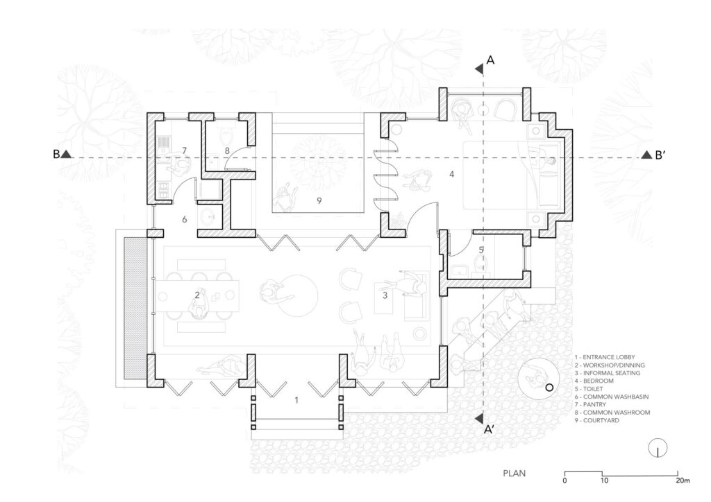 Court Fort, Nandoli, Gujarat, by Compartment S4 20 Plan. Court Fort, by Compartment S4