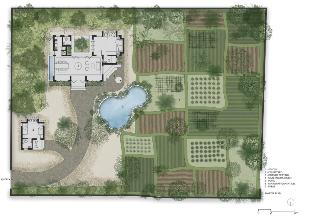 Court Fort, Nandoli, Gujarat, by Compartment S4 19 Site Plan. Court Fort, by Compartment S4